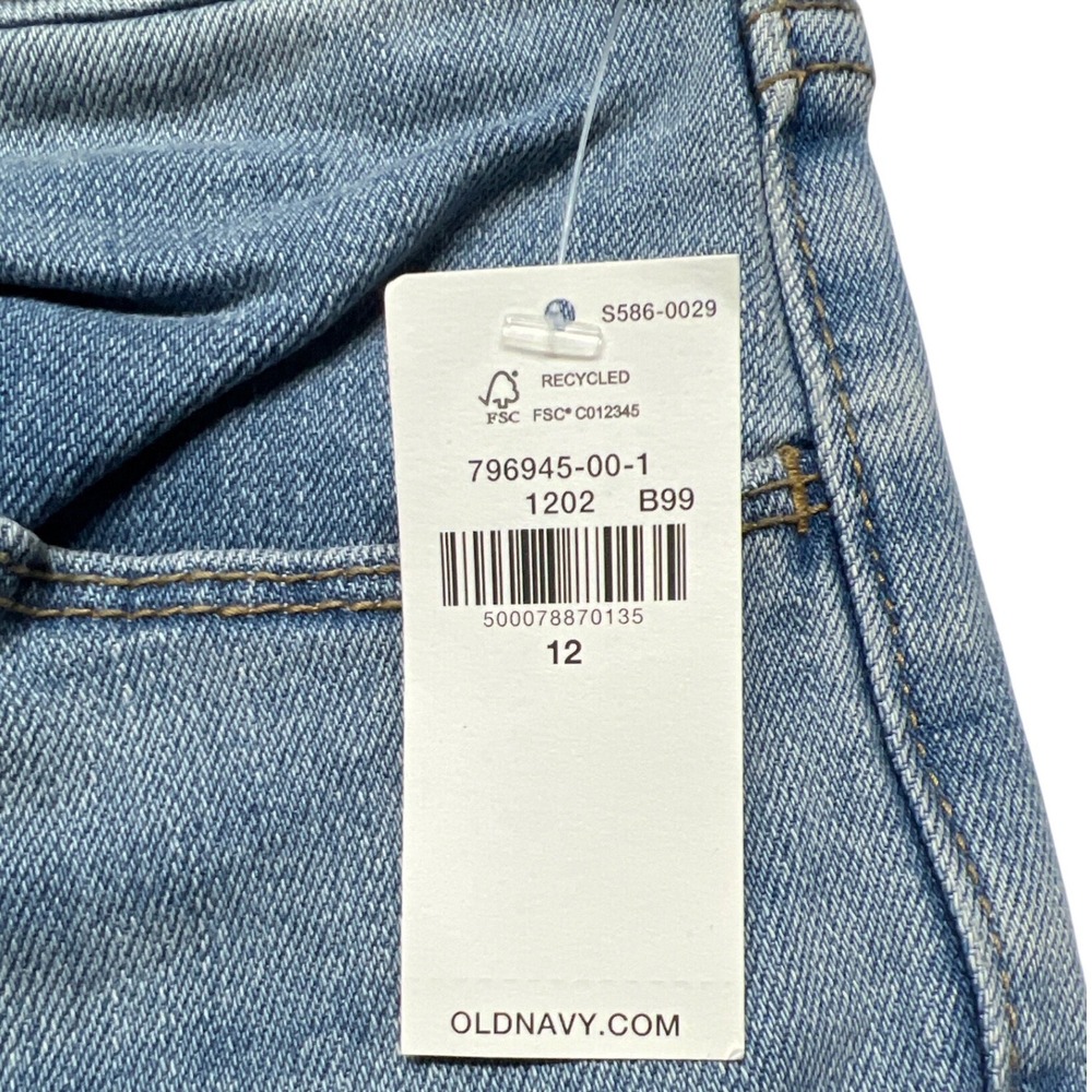 Old Navy High Rise Super Skinny Stretch Jeans Women's 12 NWT‎ - Picture 5 of 8